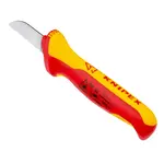 Kabelový nůž, elektrikářský VDE, 190 mm - KNIPEX 98 52