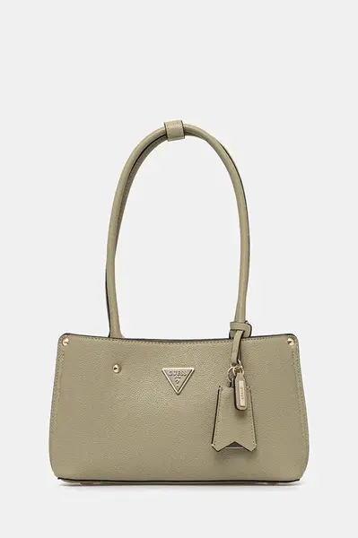 Kabelka Guess MERIDIAN zelená barva, HWBG87 78090