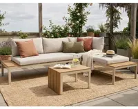 Zostava záhradného nábytku Vincenzo, béžová%