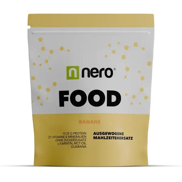 NERO Zdravé dietní jídlo Nero FOOD Banán, 1kg, 33 porcí