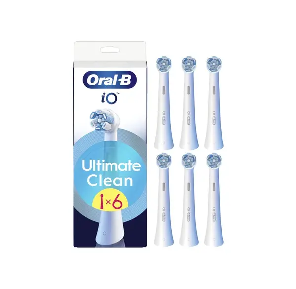 Oral-B iO Series Ultimate Clean kartáčkové hlavy 6 ks bílé