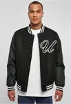 Velká U College Jacket černá