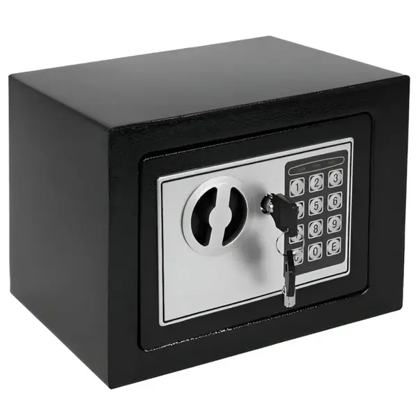 MG Lock trezor na kód, čierny