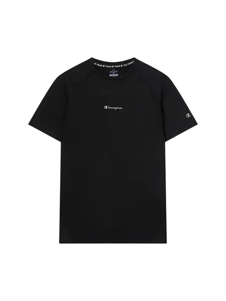Champion Authentic Athletic Apparel Tričko  čierna / biela