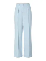 YAS Plisované nohavice 'YASREEMAJ'  svetlomodrá