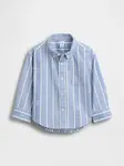 GAP Baby oversize košile s logem Oxford Big Shirt - Kluci