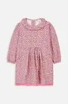Dívčí šaty Coccodrillo růžová barva, mini