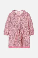 Dívčí šaty Coccodrillo růžová barva, mini