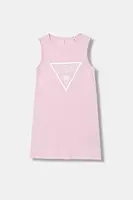 Dětské bavlněné šaty Guess