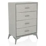 MID.YOU KOMODA, šedá, 60/90/35,5 cm