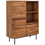 Livetastic KOMODA, mangové dřevo, medová, 110/140/40 cm