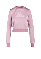 Ružová crop mikina Diesel