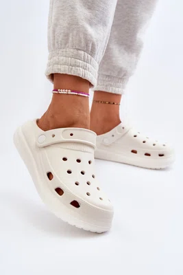 FK1 Dámské pěnové žabky bílé Ilariana