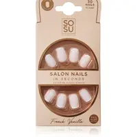 SOSU Cosmetics Salon Nails umělé nehty odstín French Vanilla 30 ks