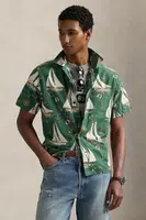 Košile Polo Ralph Lauren pánská, zelená barva, regular, s klasickým límcem, 710971217