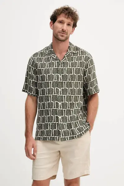 Lněná košile Frescobol Carioca