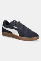 Semišové sneakers boty Puma PUMA Smash 3.0 tmavomodrá barva