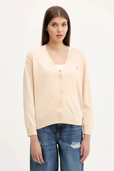Kardigan s příměsí vlny Guess Jeans