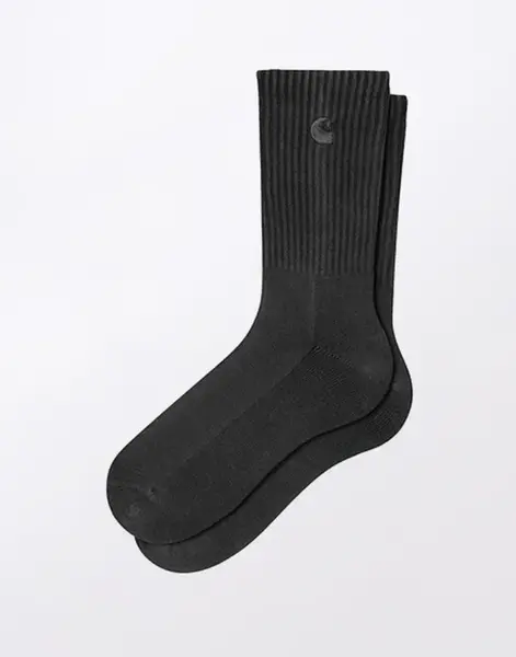 Carhartt WIP Hudson Socks Black chalk wash