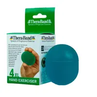 Thera-Band Hand Exerciser XL - posilovač rukou gel. vajíčko středně měkké zelené