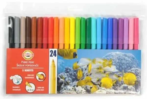 Fixy trojhranné 24ks