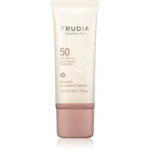 Frudia Sun Bare Skin Foundation minerální ochranný fluid na obličej pro sjednocení barevného tónu pleti SPF 50 40 g