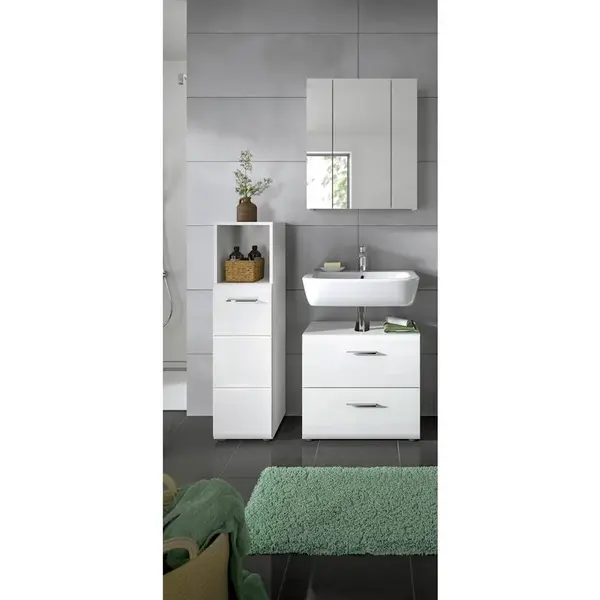 MID.YOU KOUPELNA vysoce lesklá bílá