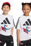 Dětské tričko adidas Marvel bílá barva, JM0806