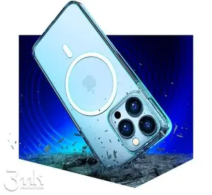 Ochranný kryt 3mk MagCase pro Apple iPhone 15 Pro, čirá
