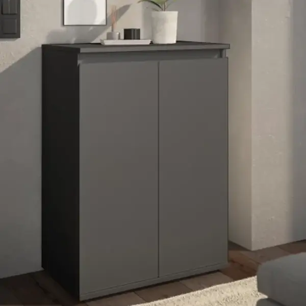 Skříňka 2-dveřová Brest, 60 cm, antracitová