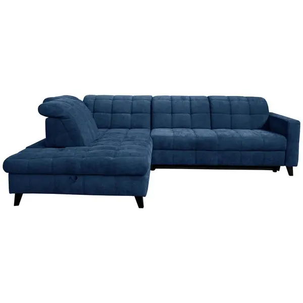 Xora ROHOVÁ SEDAČKA, textil, modrá