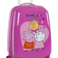 Dětský kufřík na kolečkách Heys Kids Peppa Pig 4w Pink