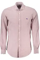 Pánská červená košile s dlouhým rukávem