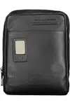 PIQUADRO MEN'S SHOULDER BAG BLACK