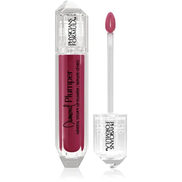 Physicians Formula Mineral Wear® Diamond Plumper lesk pro objem rtů odstín Brilliant Berry Diamond 5 ml