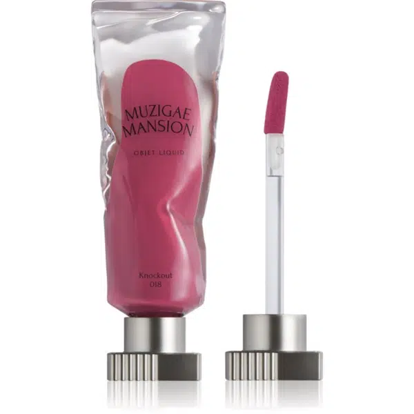 MUZIGAE MANSION Objet Liquid dlouhotrvající tekutá rtěnka s matným efektem odstín 018 Knockout 6 ml