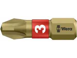 Wera 056414 Bit 1/4" PH 3 x 25 mm, bitorsion typ 851/1 BTH PH