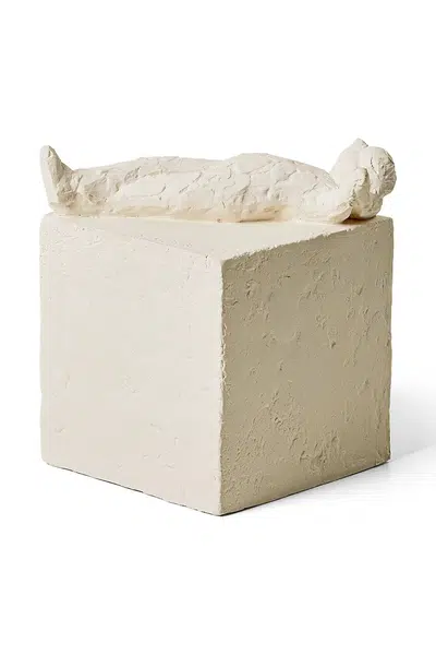 Dekorativní figurka Kähler Astro Pisces 13 cm bílá barva