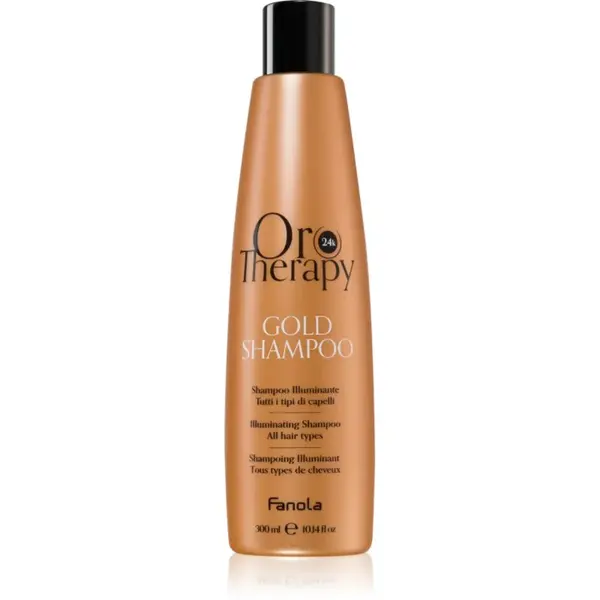 Fanola Oro Therapy Gold Shampoo hydratační šampon s 24karátovým zlatem 300 ml