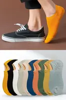 91546 Dewberry Unisex 10-Pack Invisible Sneakers Socks-MULTICOLOR