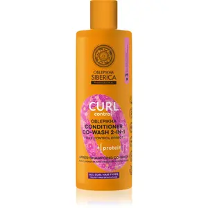 Natura Siberica Oblepikha Siberica Curl Control kondicionér pro uhlazení nepoddajných a krepatých vlasů pro kudrnaté vlasy 400 ml