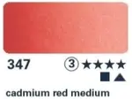 Akvarelová barva Horadam 1/2 – 347 cadmium red middle