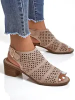 Resti Women's Elira Openwork Low Heel Sandals