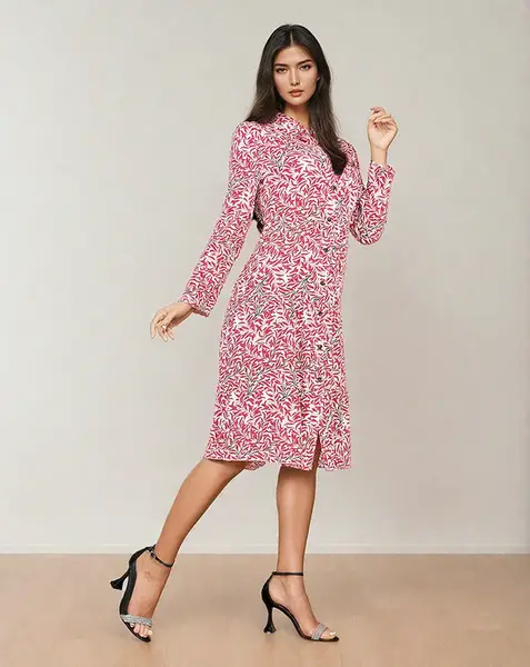 Resti Women's midi dress with print