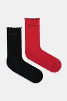 Ponožky HUGO 2P RS LETTUCE CC W 2-pack