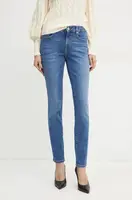 Džíny Boss Orange C_JACKIE MR 4.0 dámské, modrá barva, 50530691