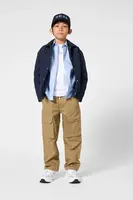 Dětská bavlněná košile BOSS