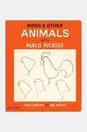 Kniha home & lifestyle Birds & Other Animals with Pablo Picasso oranžová barva