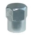 Ventilová čepička CT kovová, chromovaná - Ferdus