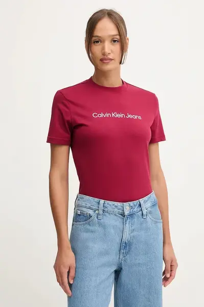 Calvin Klein Jeans tričko dámské bavlněné